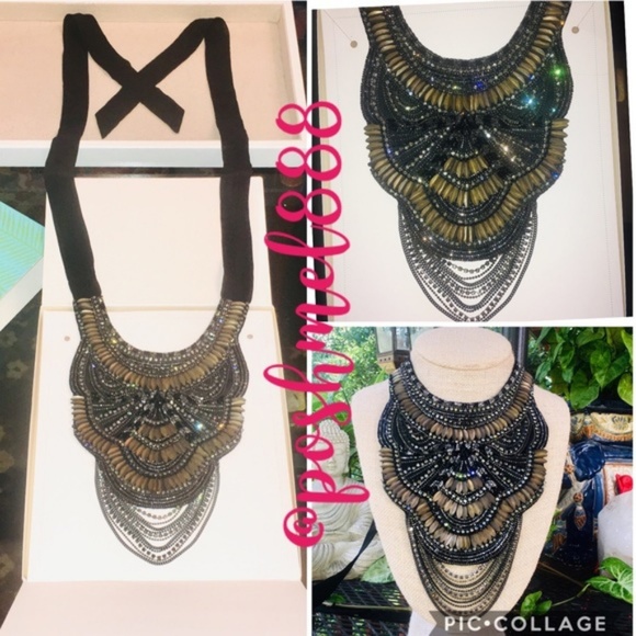 Stella & Dot | Limited Edition Ultra Rare⚔️👑Virginia Bib Statement Neckl… - Picture 7 of 10